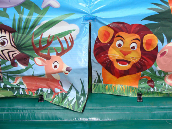 Jungle Animal Treehouse Jumping Castle - Jump First Jumping Castles
